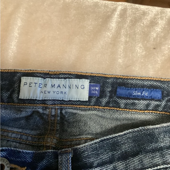 Peter Manning Slim Fit jeans Sz 30x 30 - Picture 5 of 7